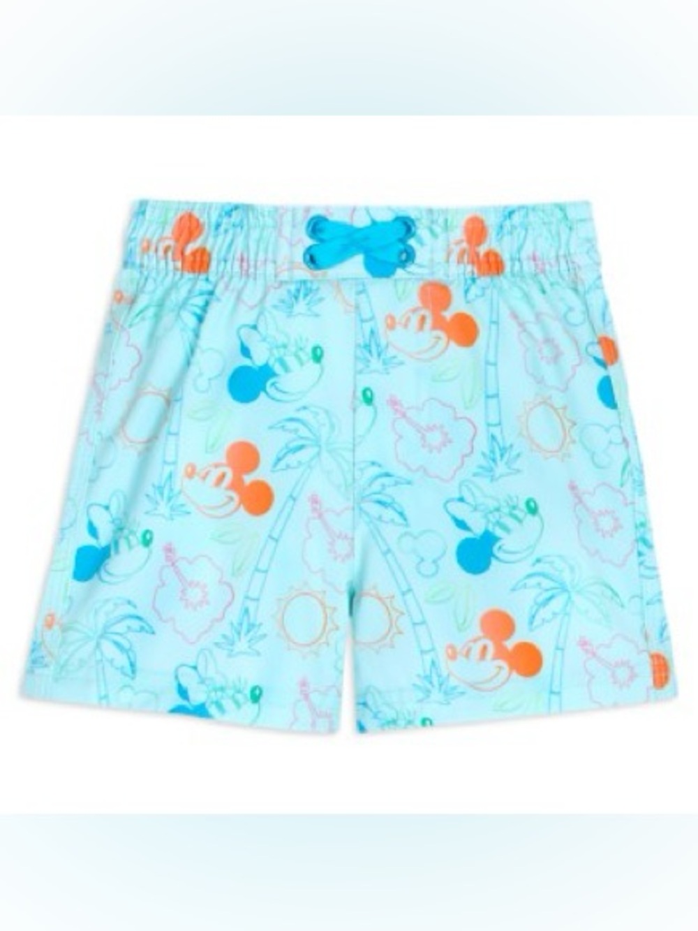 158 NWT Mickey and Minnie Mouse Summer Swim Trunks - Size: Small